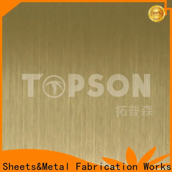 Topson hairline decorative aluminum plate for floor 1