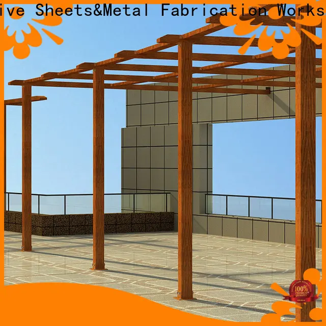 Topson manufactured steel pergolas for sale China for garden 1