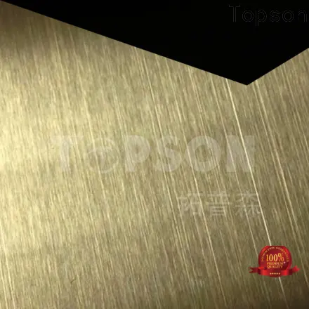 Topson widely used polished stainless steel sheet price for floor 1