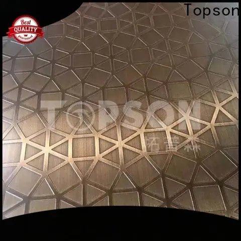 Topson sheet stainless sheet metal company for handrail 1