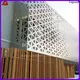 Best perforated wood screen outdoor manufacturer for curtail wall 1