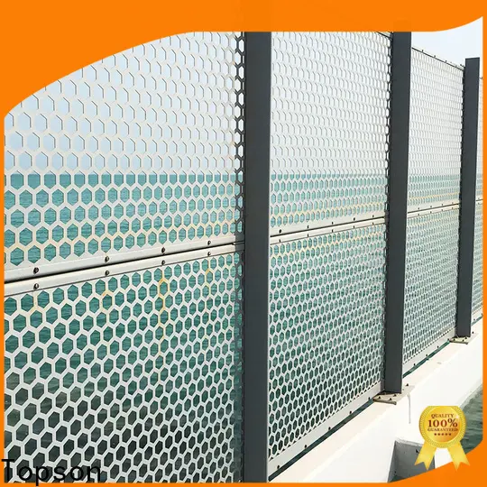 Topson mashrabiya metal screen manufacturers in china for building faced 1