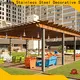 Latest powder coated aluminum pergola fixed Suppliers for backyard 1