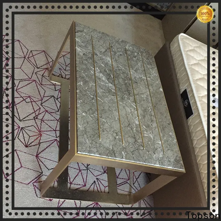 Topson glass metal outdoor sofa table Suppliers for building facades 1