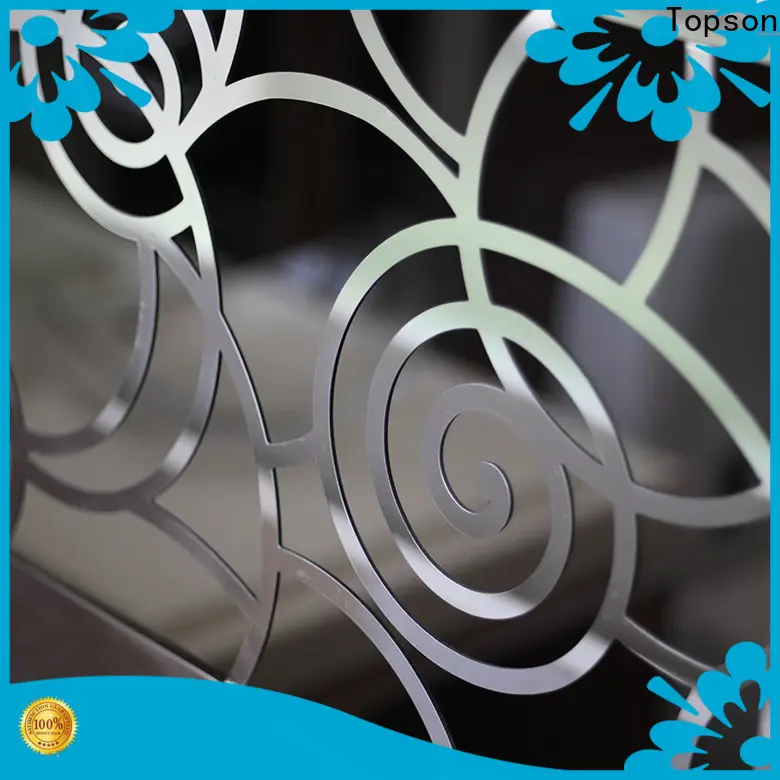 Topson Best stainless steel handrails suppliers Supply for mall 1