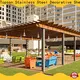 Latest aluminum pergola designs powder manufacturers for hotel 1