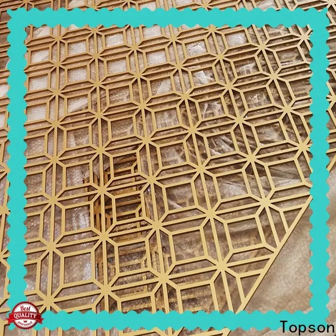 Topson High-quality perforated metal screen Supply for exterior decoration 1