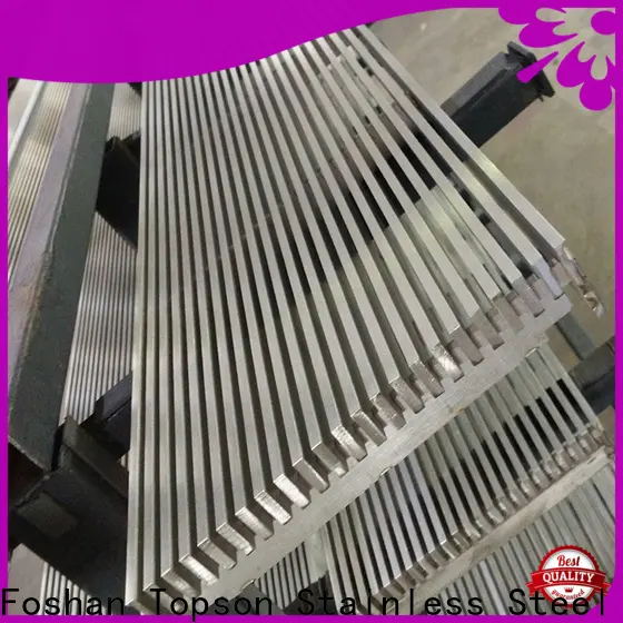 Custom black steel grating cutting company for hotel 1
