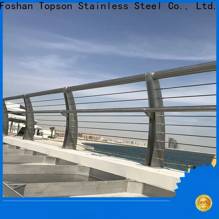 Topson popular stainless steel cable railing interior for apartment 1