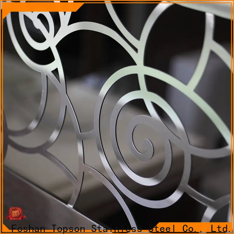 Topson stair stainless steel staircase handrail design Suppliers for tower 1