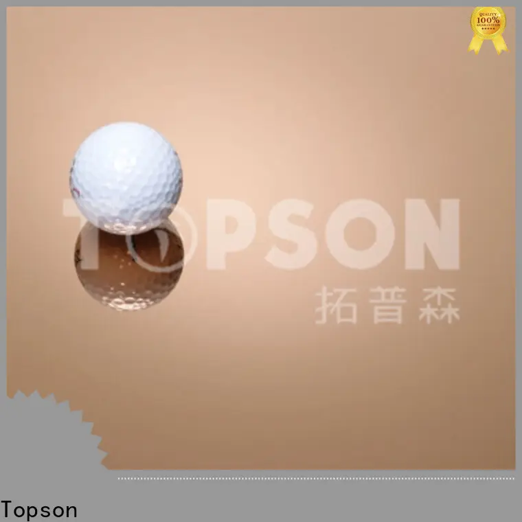 Topson cross rigidised stainless steel sheet Suppliers for elevator for escalator decoration 1