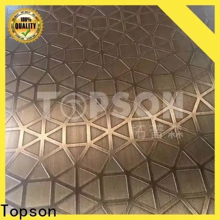 Topson material stainless steel sheet suppliers for kitchen 1