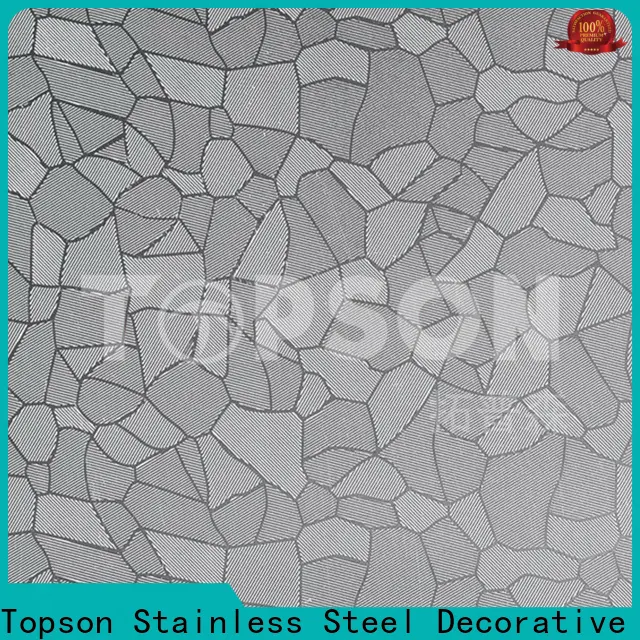 Topson good-looking brushed stainless steel sheet for furniture 1