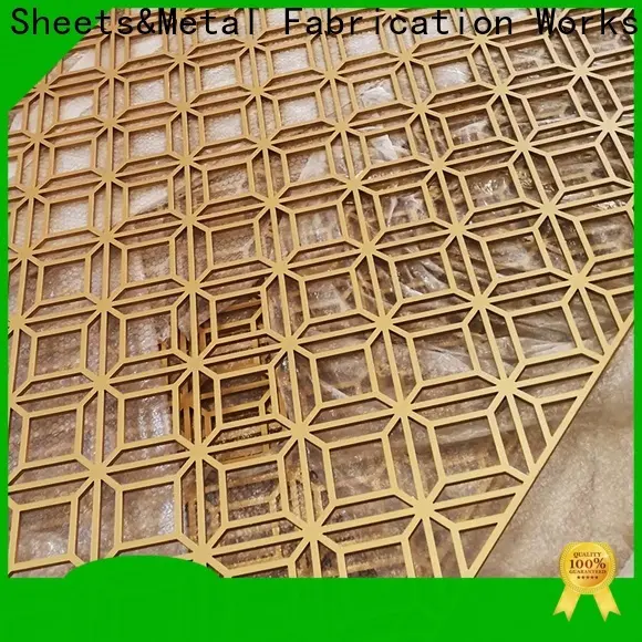 Topson steel mashrabiya pattern cad factory for exterior decoration 1