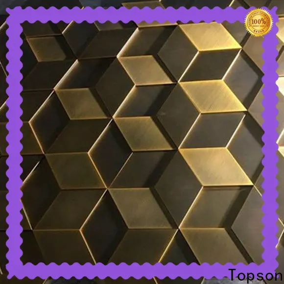 Topson high quality stainless steel walls for commercial kitchen Supply for wall 1