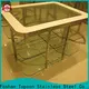 Topson marblestainless all metal patio chairs factory for interior 1