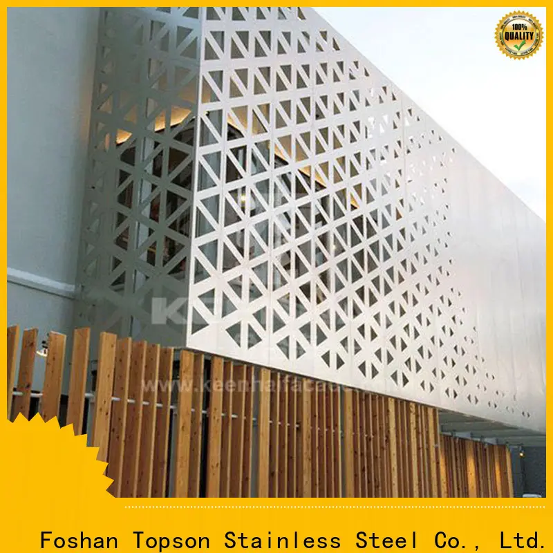 stable decorative metal screen sheets partitionmetal from china for curtail wall 1