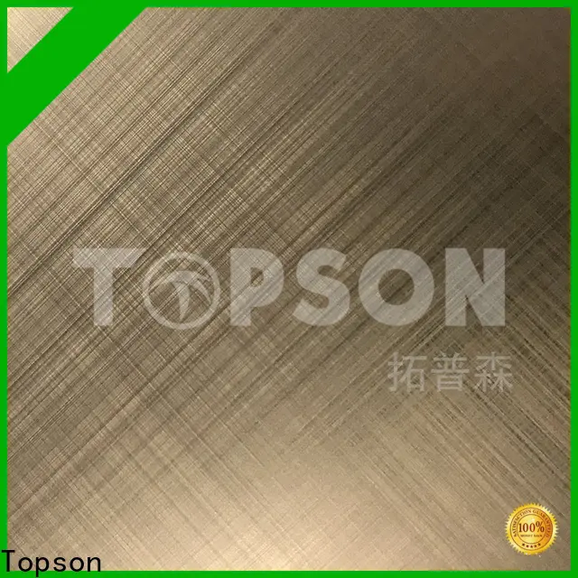 Topson stainless steel sheets for sale factory for interior wall decoration 1