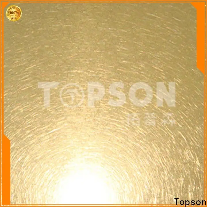 Topson etching stainless steel decorative panels for business for interior wall decoration 1