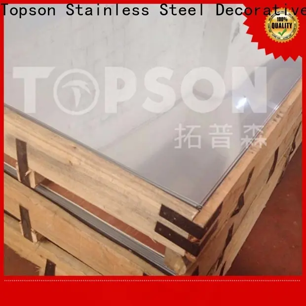 Topson widely used stainless steel sheet gauge thickness Suppliers for handrail 1