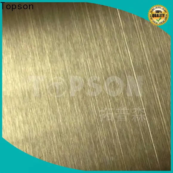 Topson sheetdecorative decorative stainless steel company for elevator for escalator decoration 1