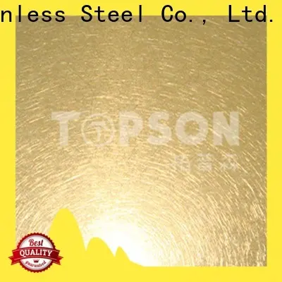 Topson durable decorative stainless steel sheet metal for business for vanity cabinet decoration 1