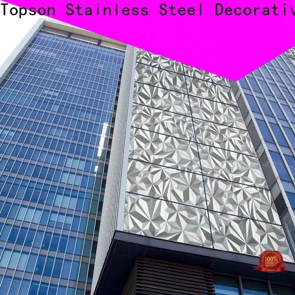 Topson external wall cladding suppliers factory price for lift 1