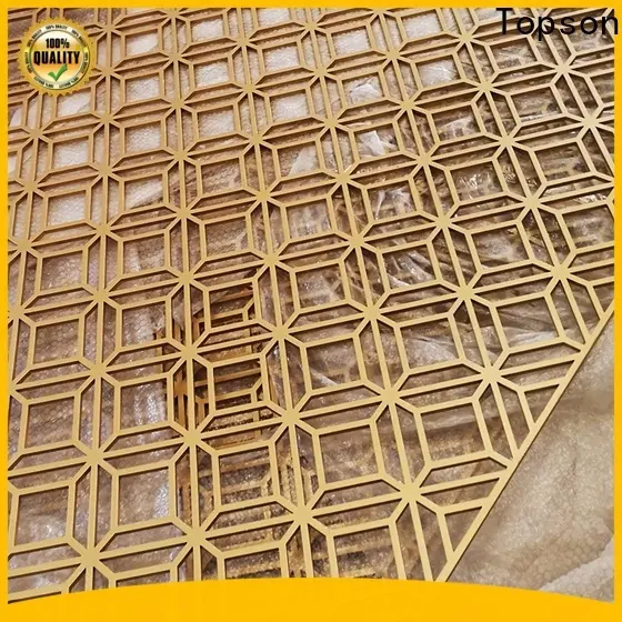 Topson special design outdoor metal screens manufacturer for curtail wall 1