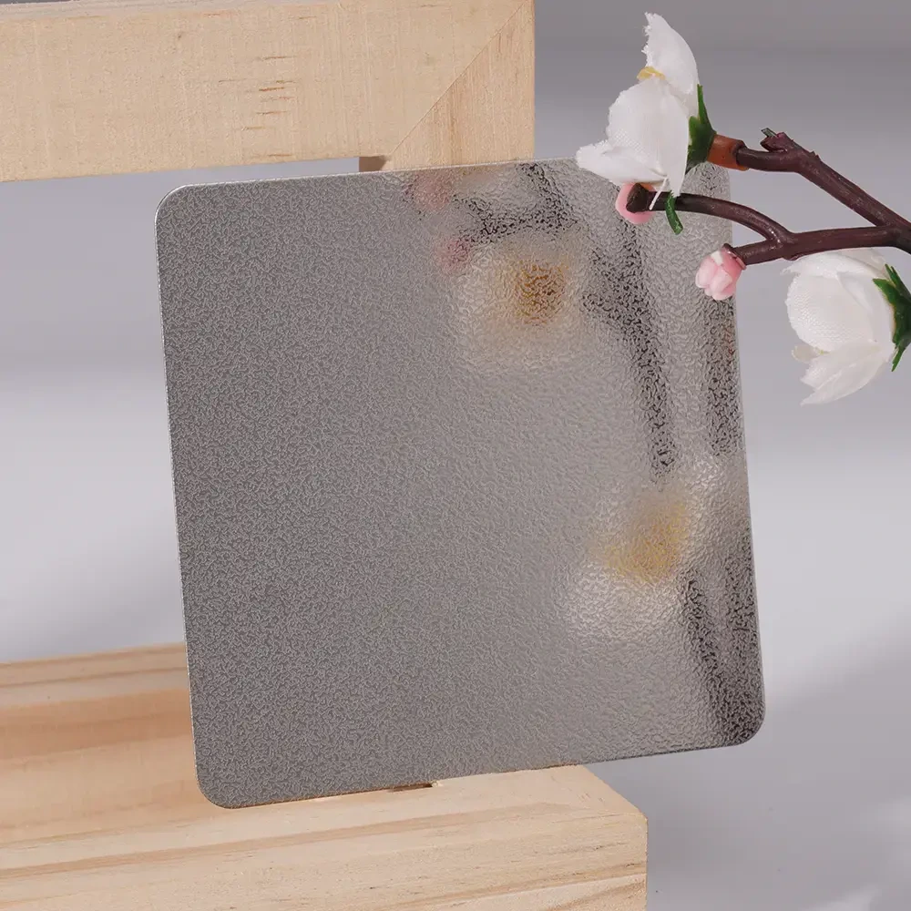 Sandblasted Stainless Steel 1