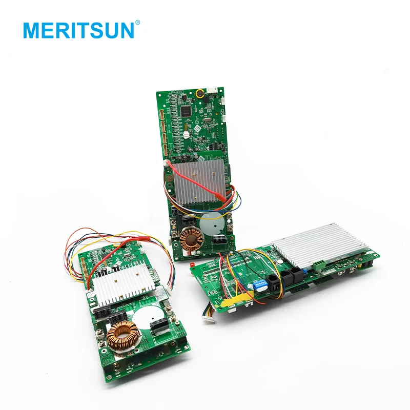 High Quality 16S 48V Smart BMS circuit board With balance Low voltage switch for Lithium battery pack 1