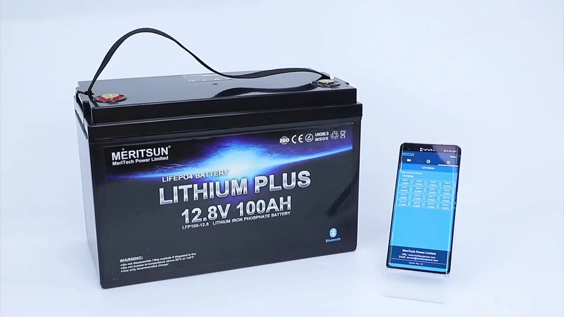 Deep Cycle Battery Solar 12V 300Ah Lifepo4 Batterie 12v Lithium ion Battery With Bluetooth 1