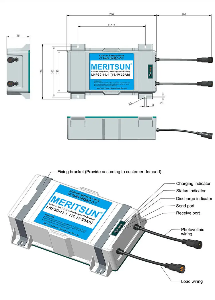 MERITSUN all in one integrated solar street light manufacturer wholesale for roadway 4