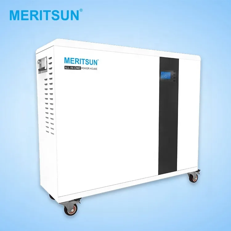 MeritSun All-in-one energy storage system LiFePO4 battery 5kwh for home energy storage 1