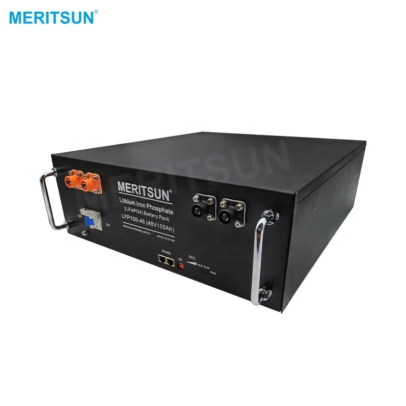 2021 Hot Selling Deep cycle 48v 100ah LiFePO4 Lithium battery for Solar system with Built in BMS 1