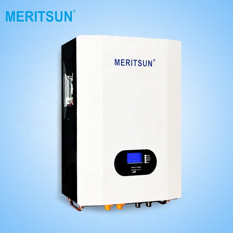 MeritSun 10Kw Solar Energy System Battery 48V 100AH 150AH 200AH ...