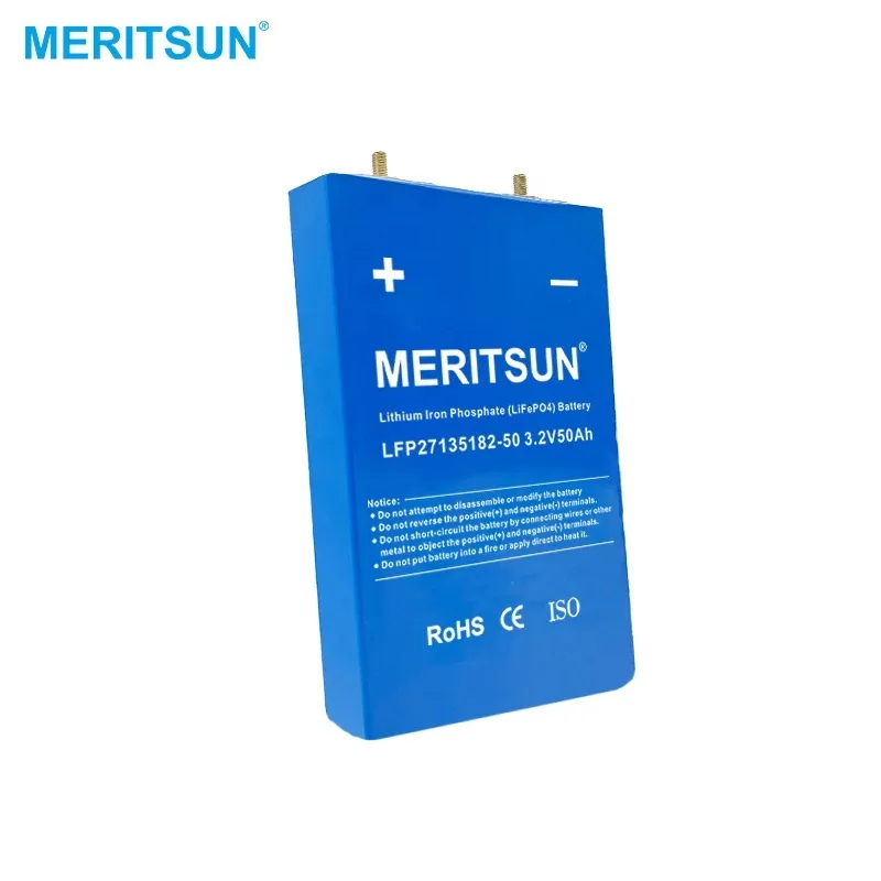 High Quality prismatic 50Ah 3.2V li-ion Battery Lifepo4 Use For Solar Street Light 1