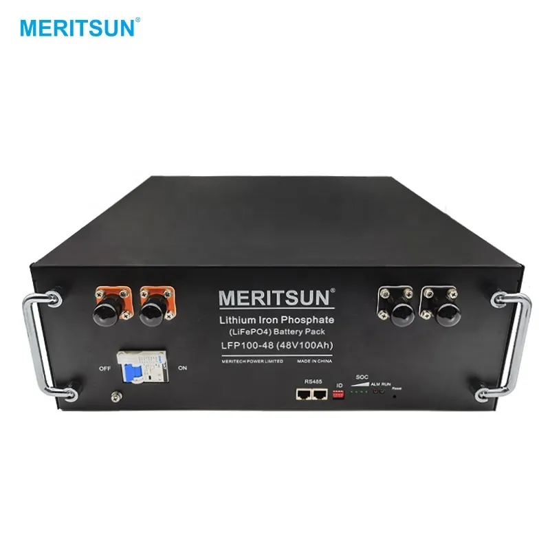 MeritSun 48V 100Ah Lithium Battery 2020 Newest Energy Storage Battery Lithium Ion Solar Battery 1