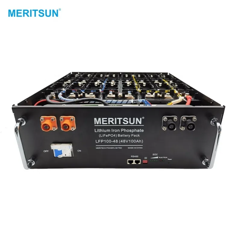 High Capacity Lifepo4 48V 100Ah 5kWh Lithium Battery Pack with Smart BMS for ESS 1