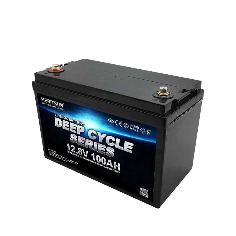 MeritSun Lifepo4 Pack Lfp Li Iron Phosphate 12v 100ah Lithium Ion Battery 1