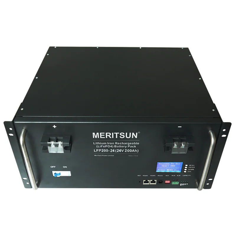 MeritSun good price 48v 50ah lithium ion battery with bms for solar system 1