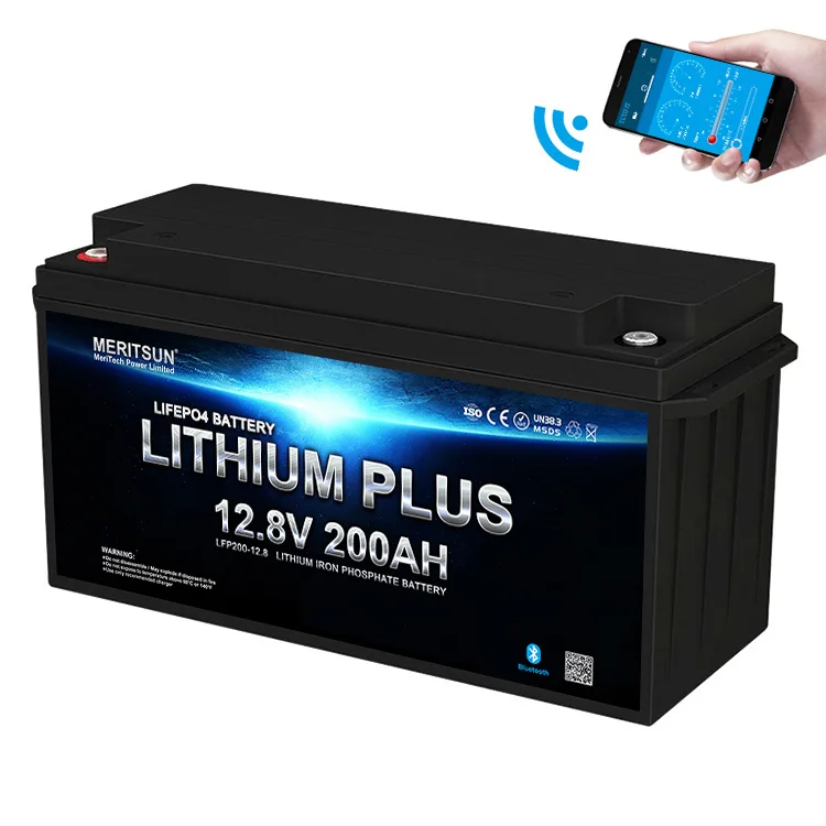 Meritsun Lifepo4 Lithium Ion Battery Li Ion Battery Pack for Boat 12v 100ah 200ah 300ah BOATS Golf Carts SUBMARINES 1
