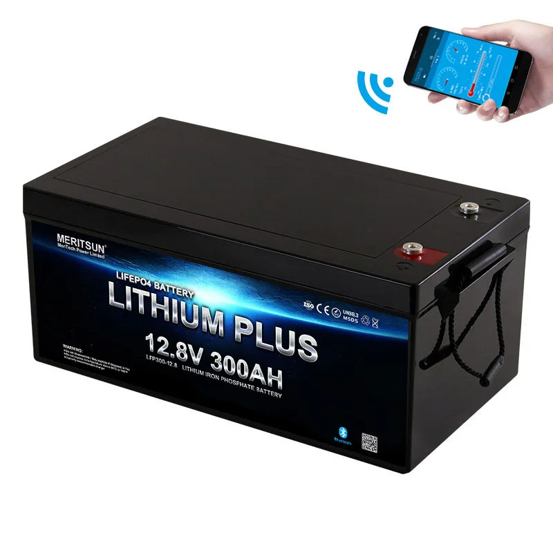Lithium Ion Battery 12.8v 300ah Storage Energy System with BMS APP Control Deep Cycle Lifepo4 12v 300ah BOATS 1