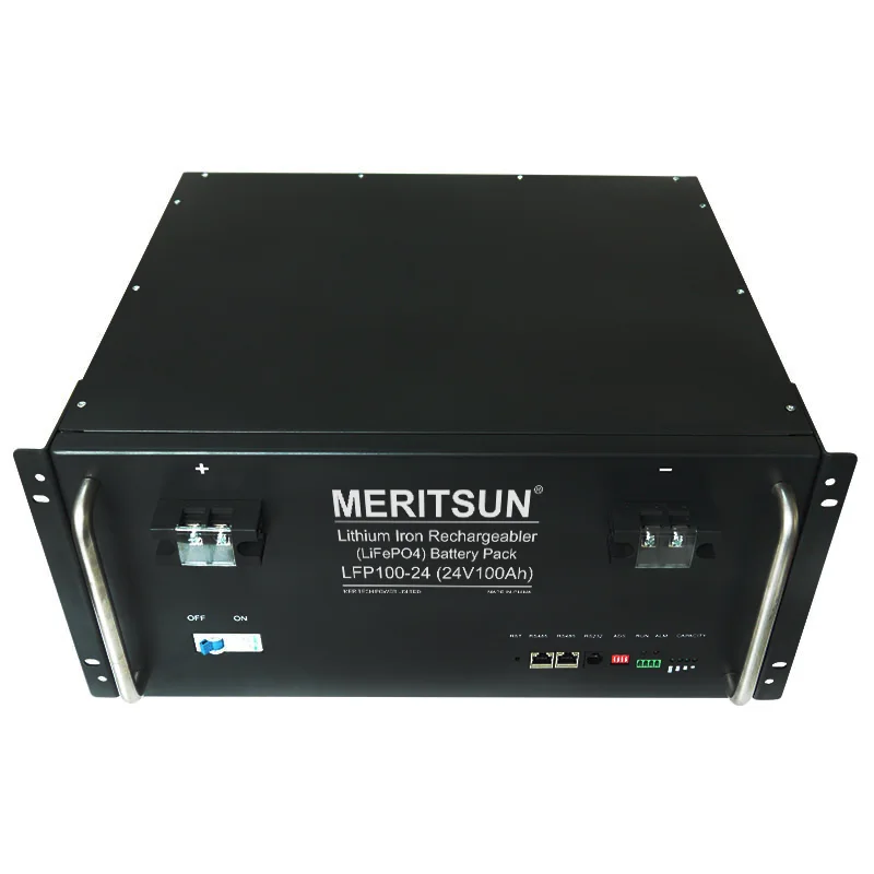 Deep Cycle Lifepo4 Battery Pack 24v 100ah Lithium Battery for Solar System/Telecom/UPS/Wind power 1