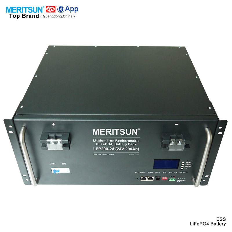 24V 200Ah Solar Energy Storage LiFePO4 Lithium iron Phosphate Battery Cycle Life >2000 cycles 9