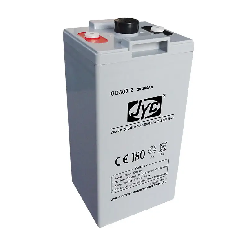 Maintenance Free Sealed Solar Battery 2v 300ah Gel Battery for Solar System 1