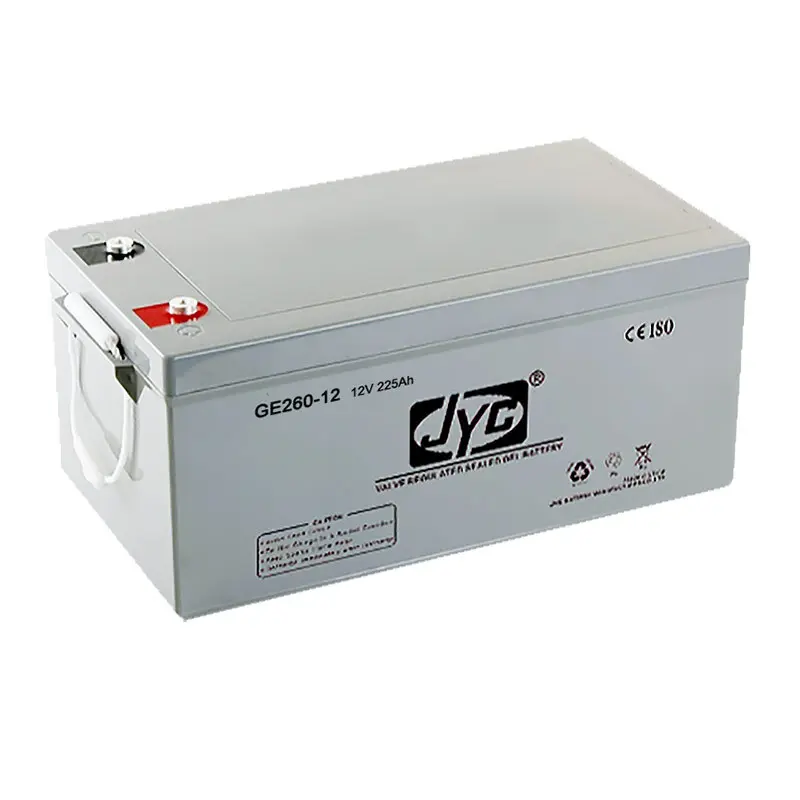 Top sale China manufacturer 12v 260ah agm solar battery 1