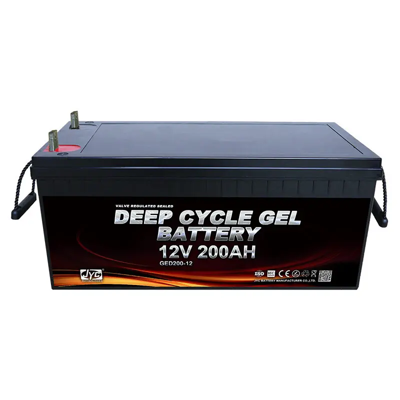 Solar Energy Storage Deep Cycle Gel Battery 12 v 200ah 1