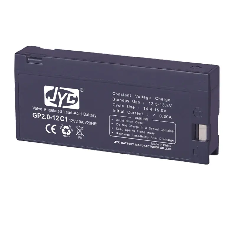 ISO CE ROHS TLC Certificate rechargeable battery 12v 2ah 1