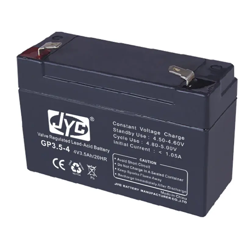 Newest hot selling rechargeable 4v 2.5ah sealed lead acid battery 1