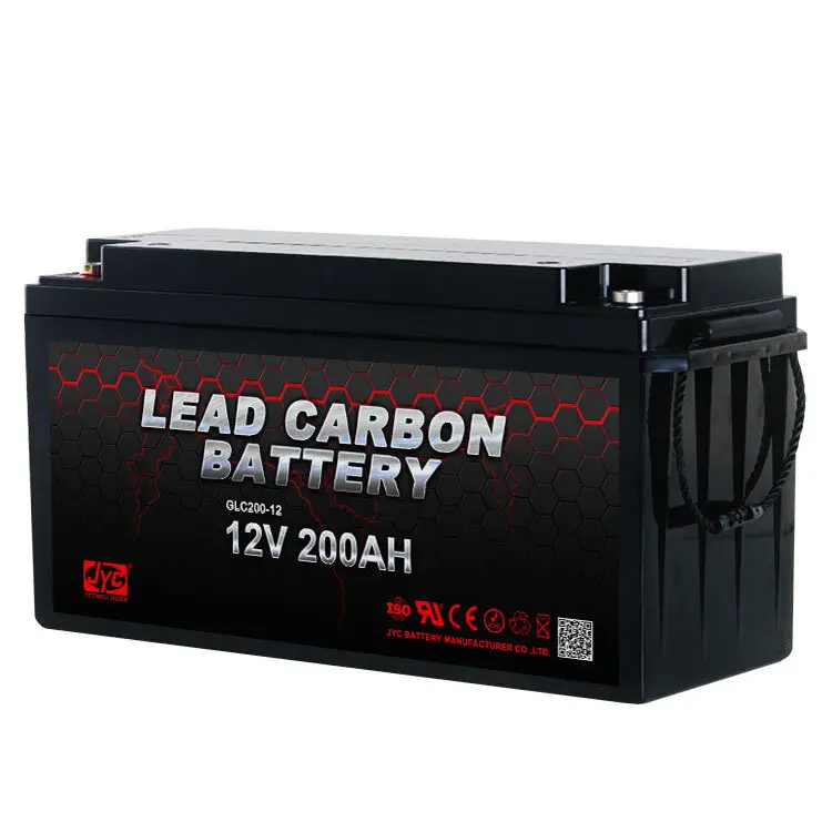 High Quality 12V 200Ah lead carbon battery solar battery 12v 200ah 1